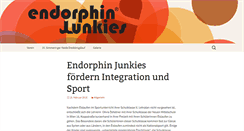 Desktop Screenshot of endorphin-junkies.at